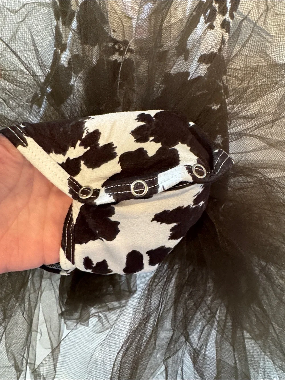 NWT 6Y iloveplum B.A.E. Tutu Dress | Suede Bessie Cow Print!